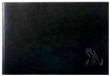 GIP904N - Leather guest book, black