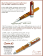 GIMTCC70FP - Conklin Mark Twain Signature Fountain Pen