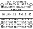 WID-T3BP - Fixed Brass Message Plates