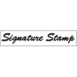 RS-SIG - Traditional Signature Stamp